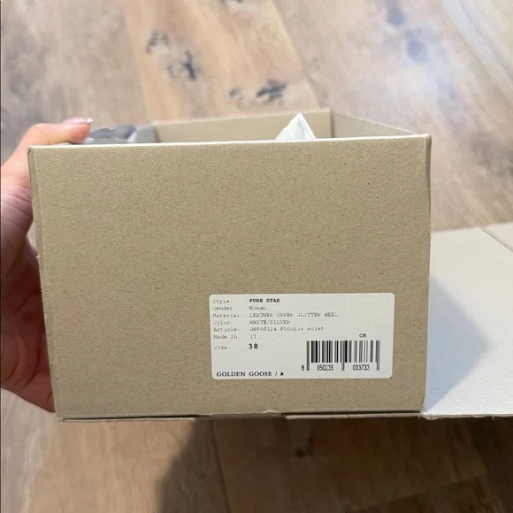 Authentic Golden Goose Pure star leather sneakers - Picture 7 of 8